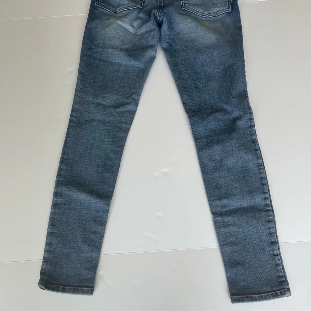 American Eagle Super Stretch Jegging Womens Size 8 Jeans Mid Rise Denim Blue - Picture 9 of 9